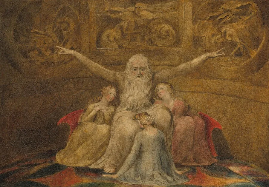 Job and His Daughters (No. 1)
