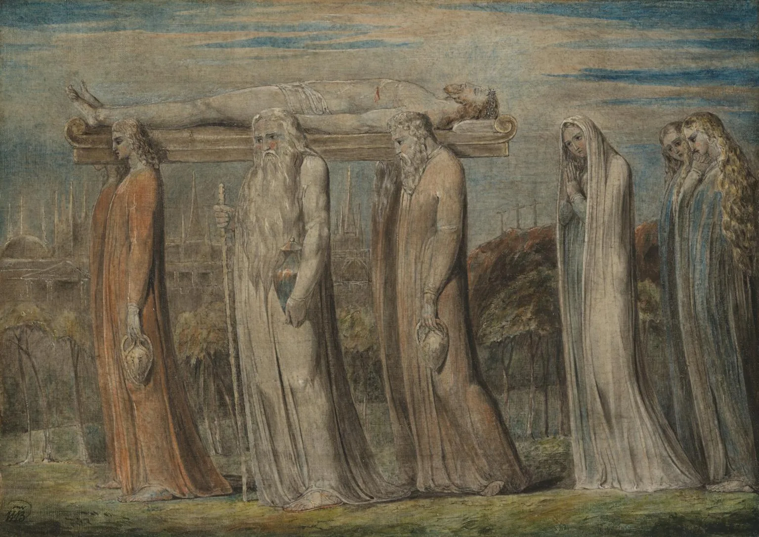 The Body of Christ Borne to the Tomb