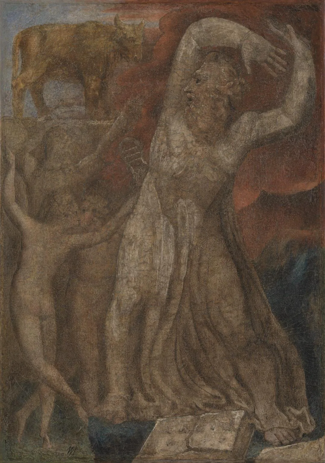 Moses Indignant at the Golden Calf