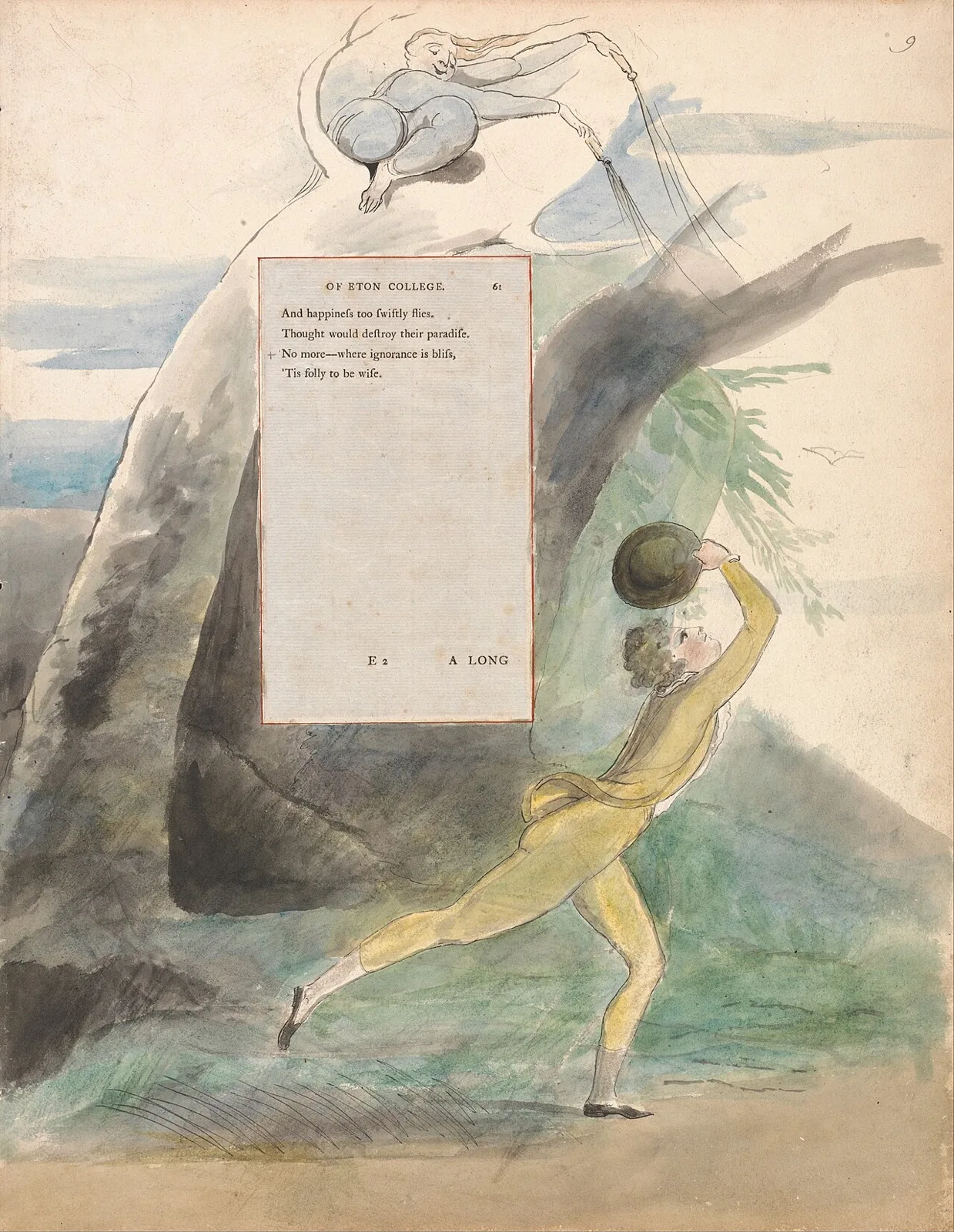 The Poems of Thomas Gray, Design 21, "Ode on a Distant Prospect of Eton College."