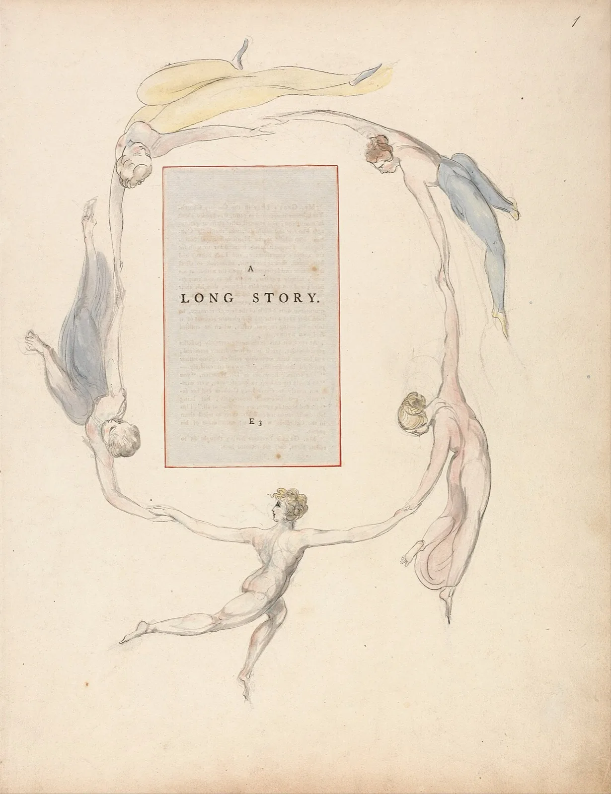 The Poems of Thomas Gray, Design 23, "A Long Story."