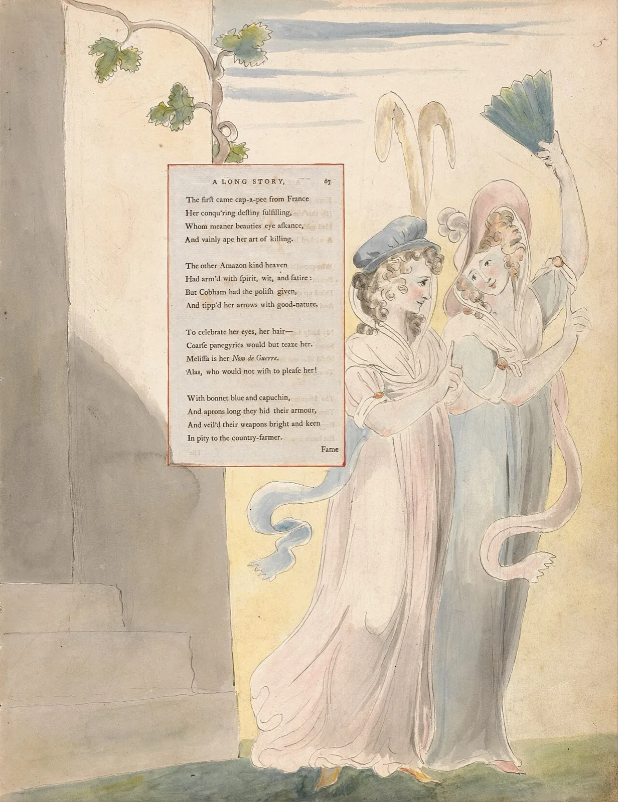 The Poems of Thomas Gray, Design 27, "A Long Story."
