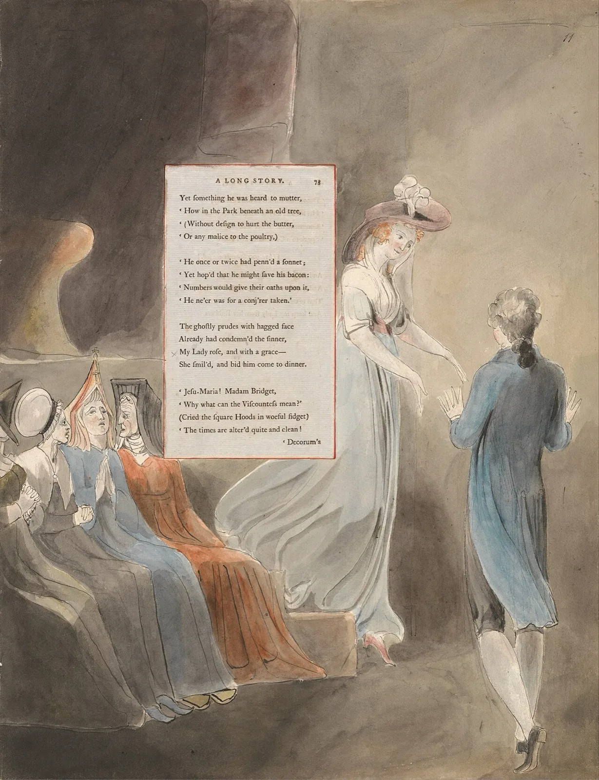 The Poems of Thomas Gray, Design 33, "A Long Story."