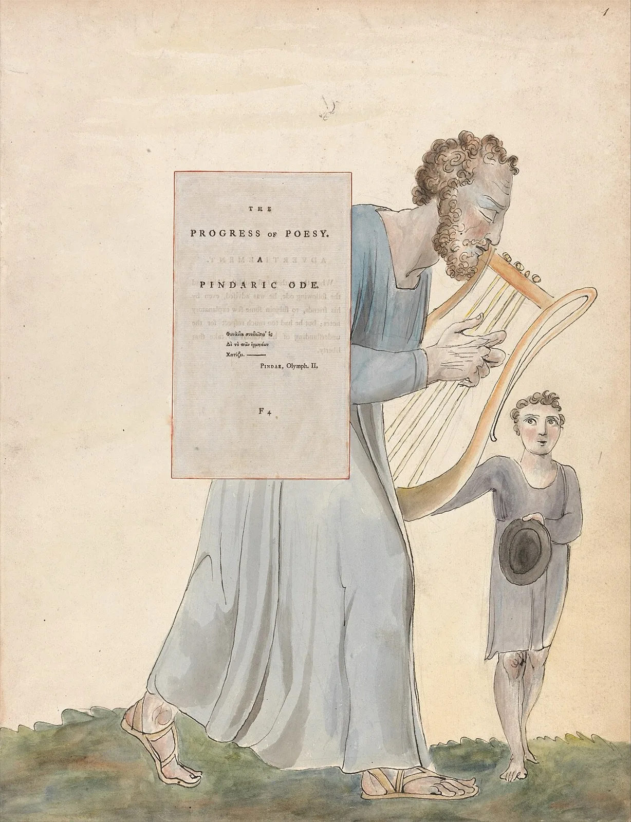 The Poems of Thomas Gray, Design 41, "The Progress of Poesy."