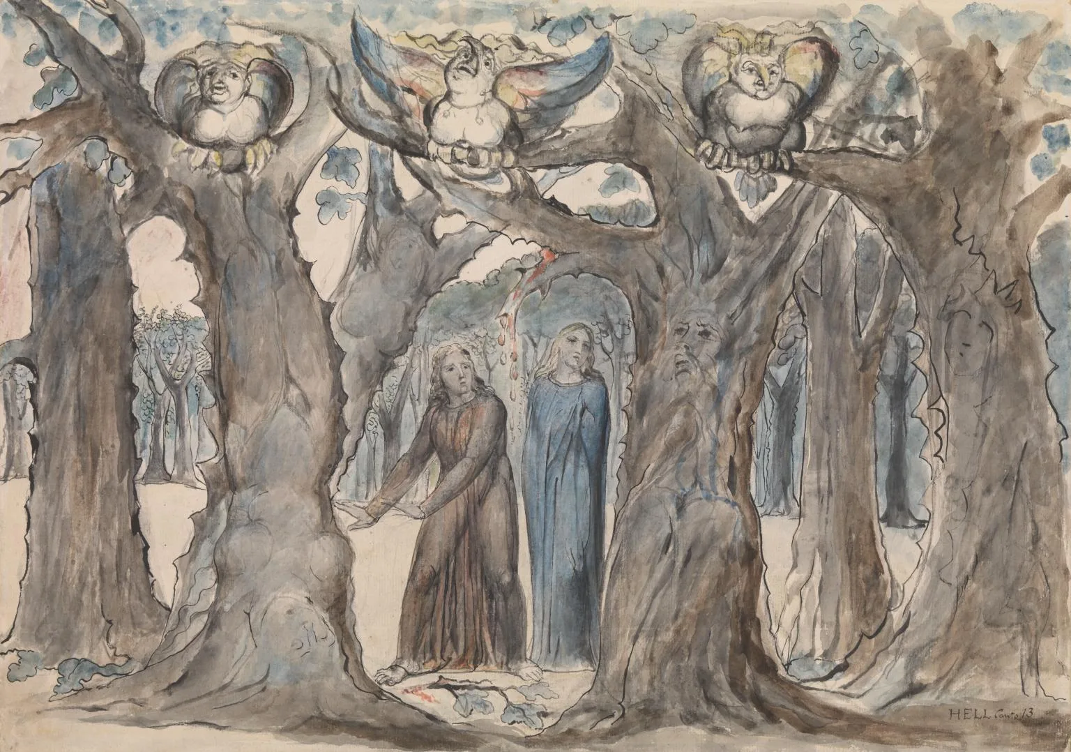 The Wood of the Self-Murderers: The Harpies and the Suicides