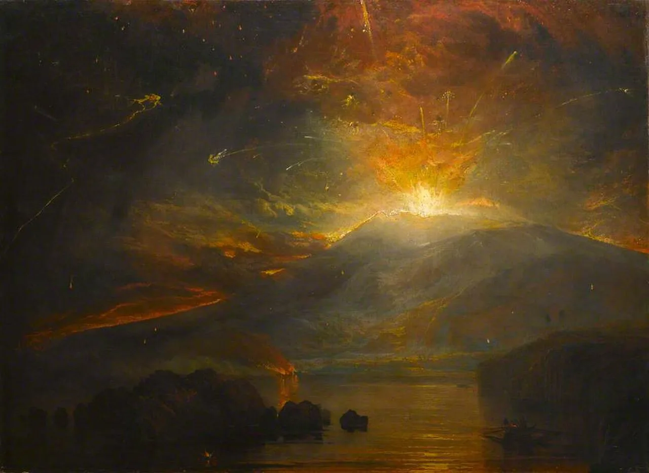 The Eruption of the Soufrière Mountains in the Island of St Vincent, 30 April