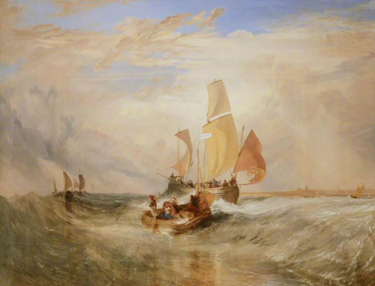 'Now for the Painter' (Rope) – Passengers Going on Board