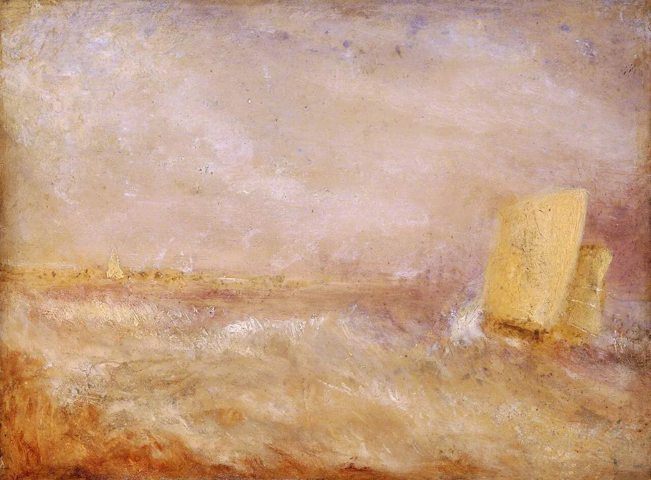 A Sailing Boat off Deal