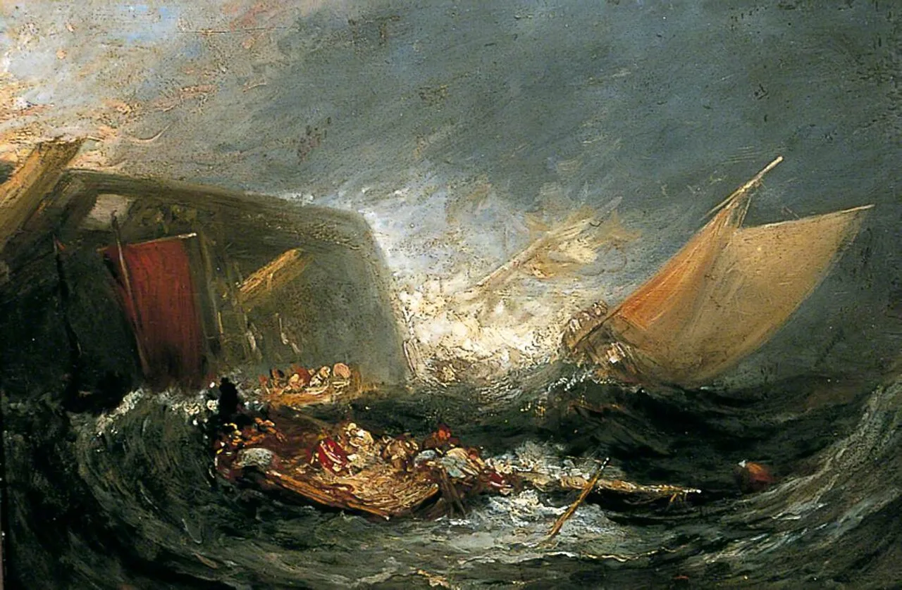 Wreck of a Transport Ship
