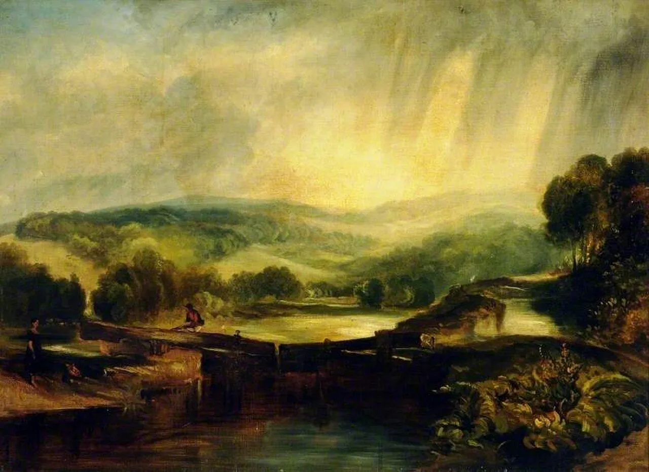 A View on the Colne, Moor Park, Hertfordshire