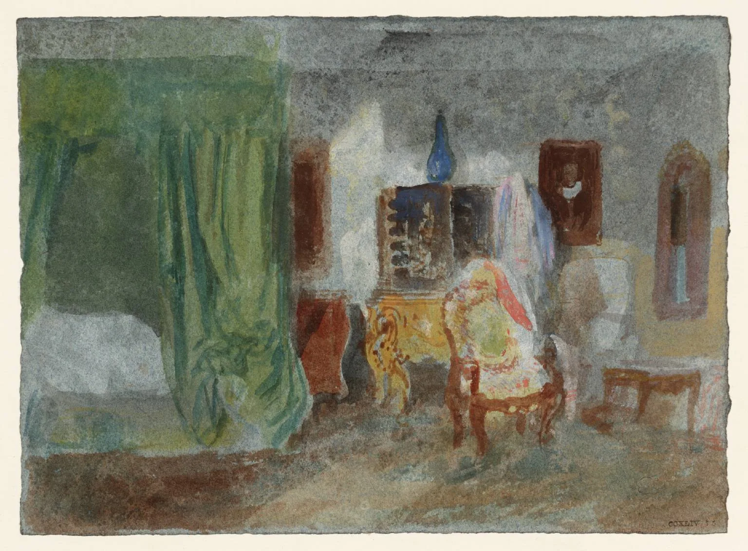 A Bedroom at Petworth House