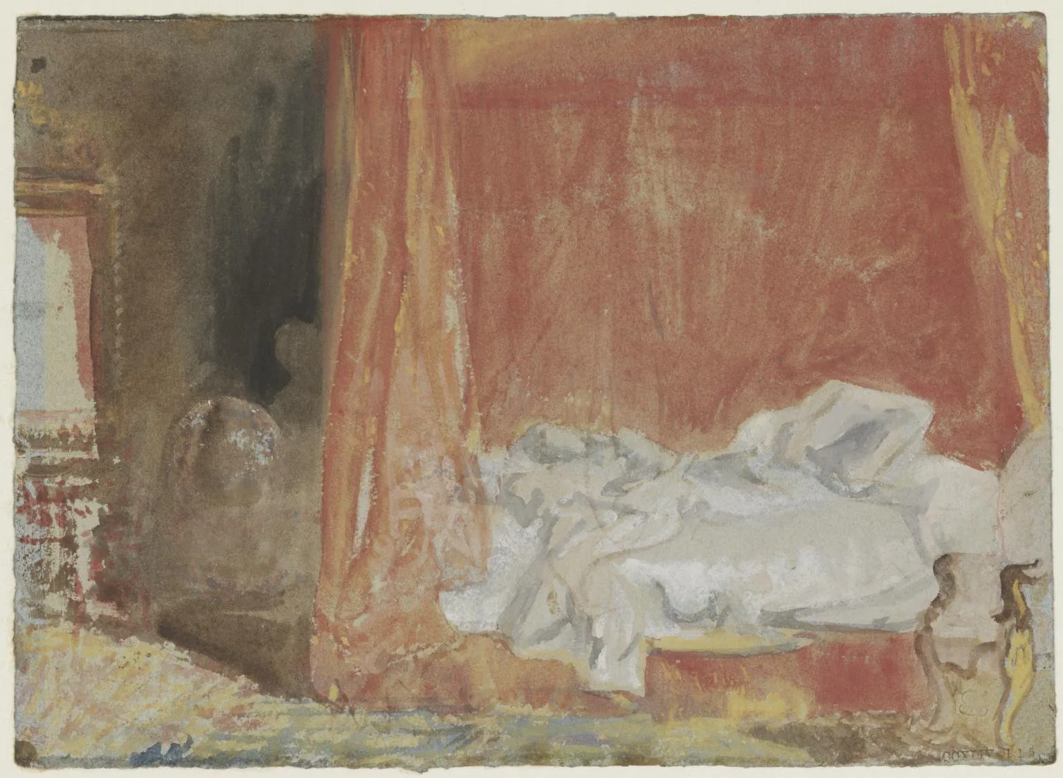 A Bedroom: The Empty Bed