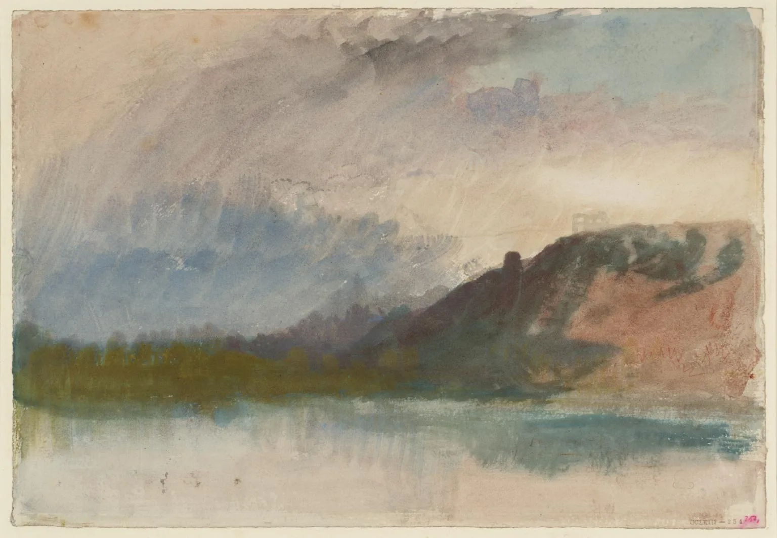 A High River Bank