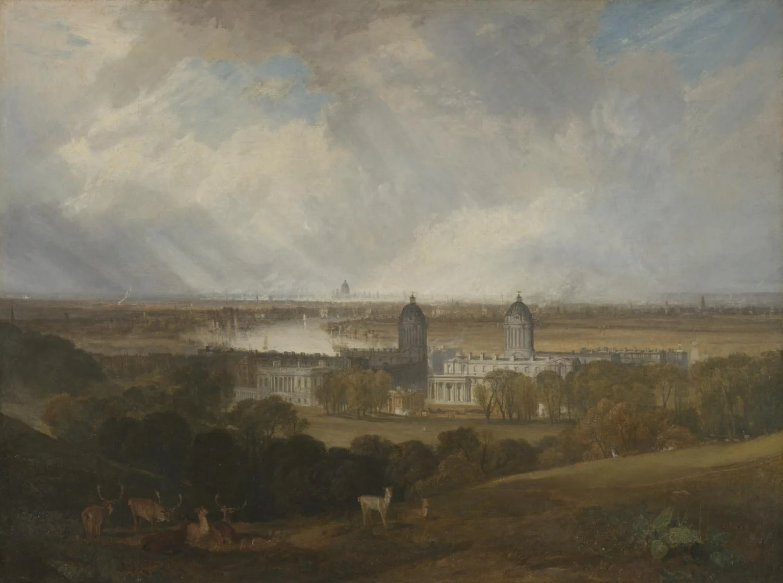 London from Greenwich Park