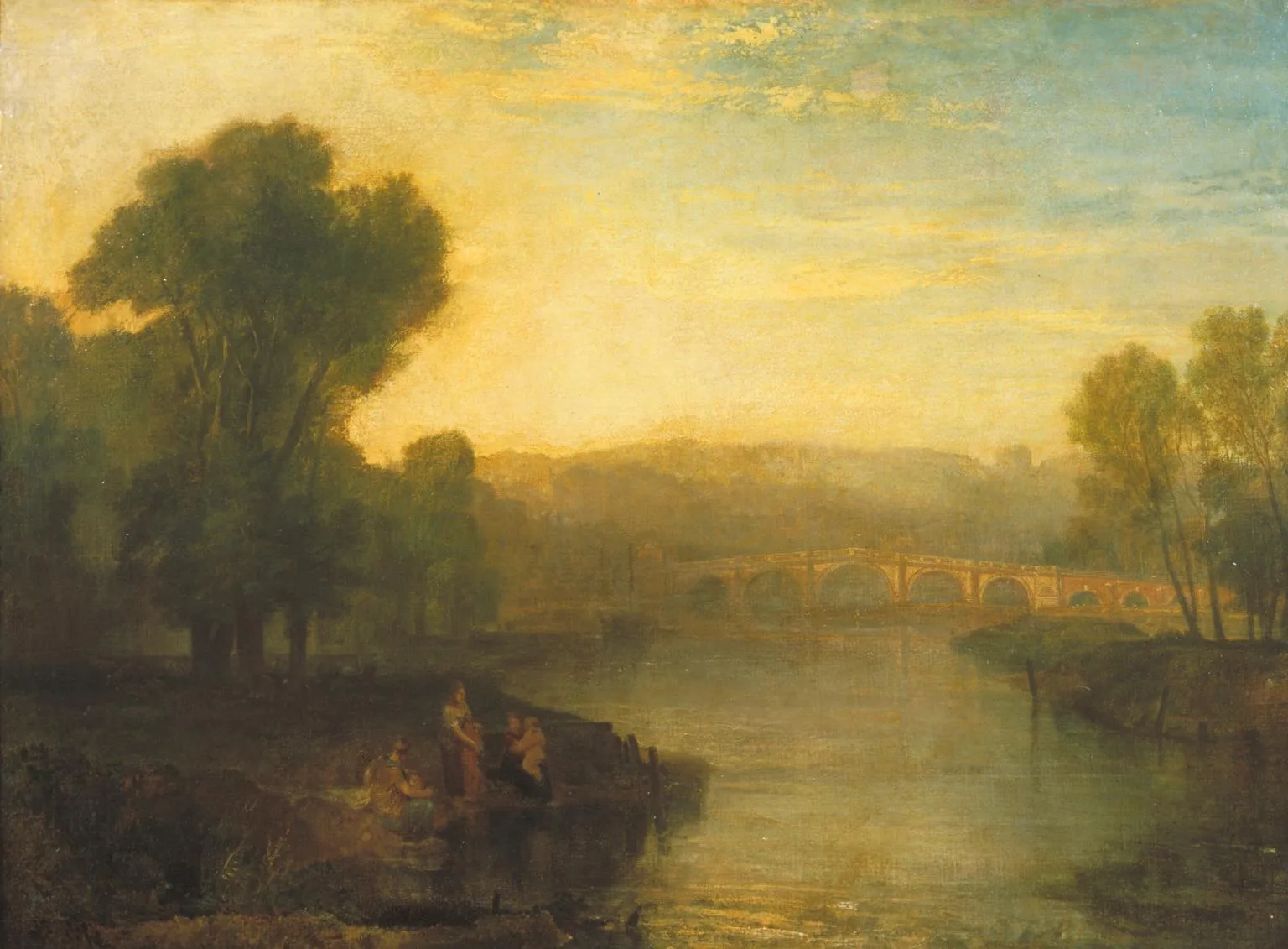 View of Richmond Hill and Bridge