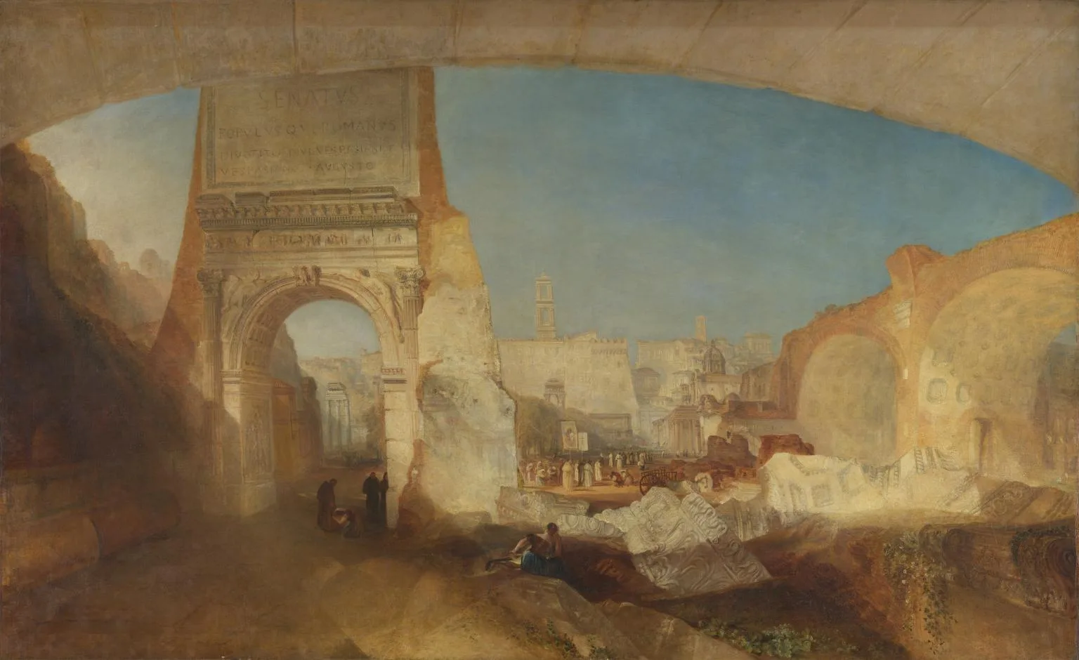 Forum Romanum, for Mr Soane’s Museum