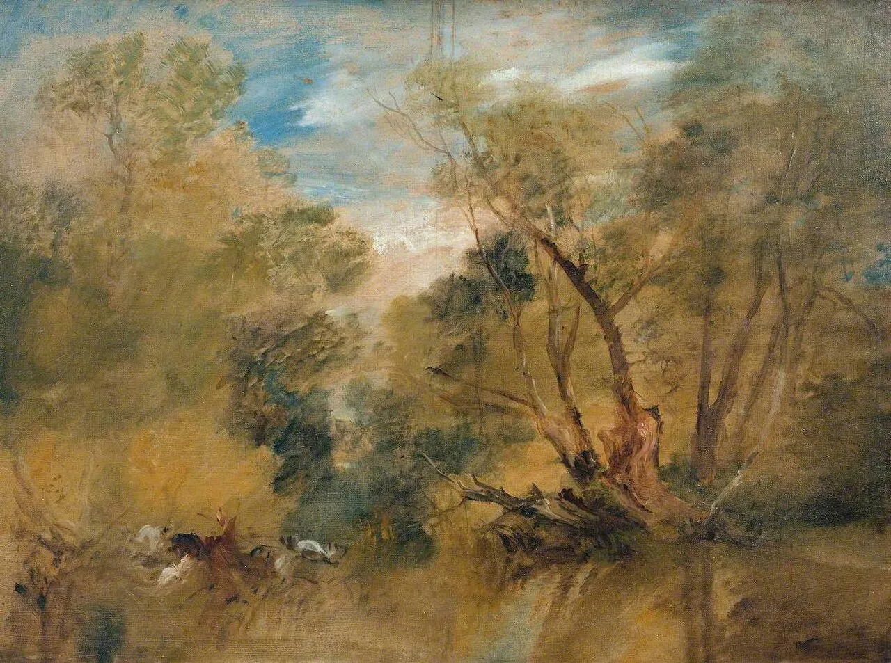 Willows beside a Stream