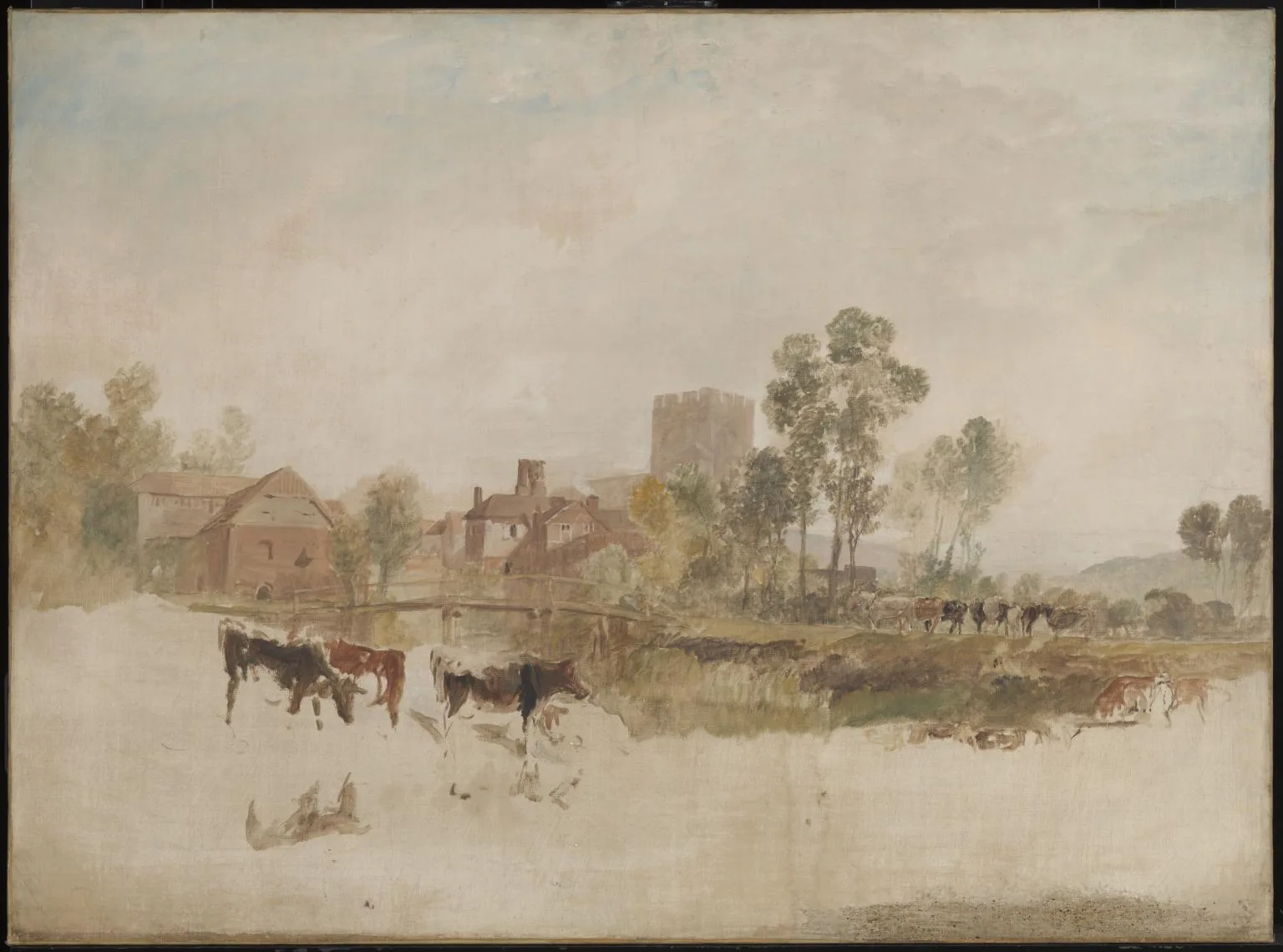Goring Mill and Church