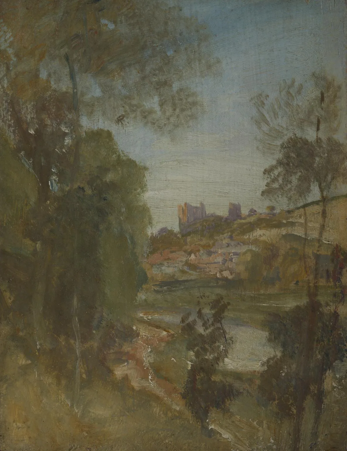 Guildford from the Banks of the Wey
