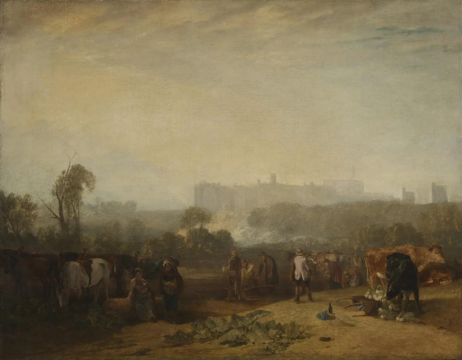 Ploughing Up Turnips, near Slough (‘Windsor’)