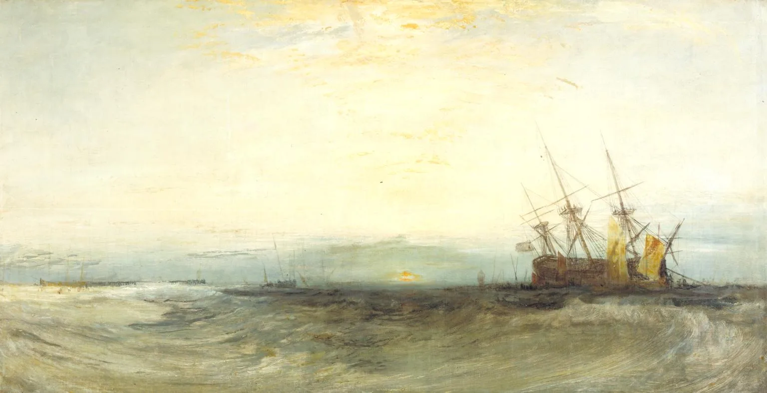 A Ship Aground, Yarmouth; Sample Study
