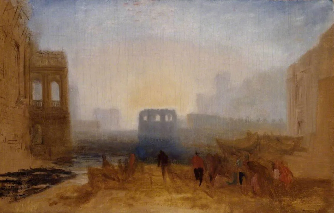 Claudian Harbour Scene: Study for ‘Dido Directing the Equipment of the Fleet’