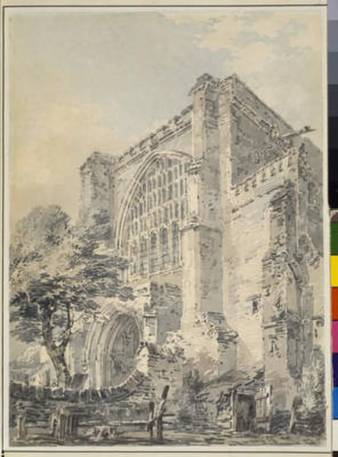 West Front Of St Albans' Abbey