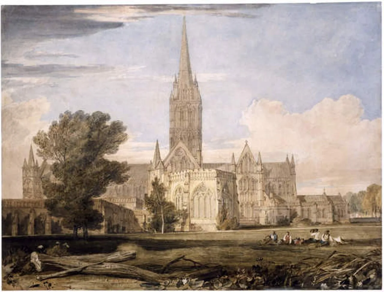 South View of Salisbury Cathedral