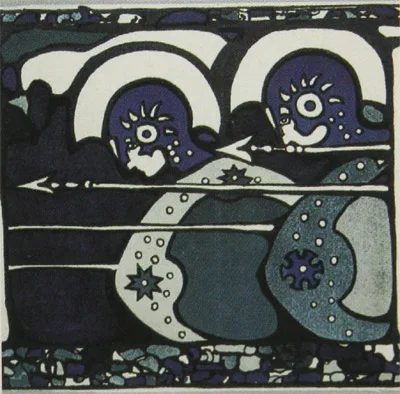 Poster for the First "Phalanx" Exhibition