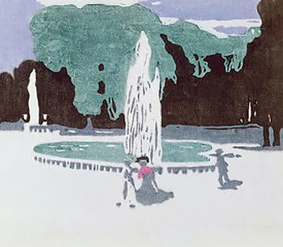 In the park of Saint-Cloud