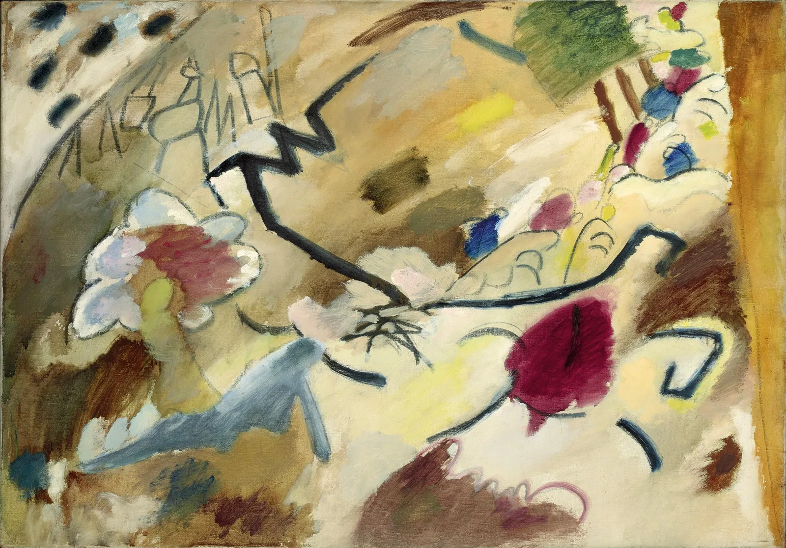 Improvisation with Horses (sketch for improvisation No. 20)